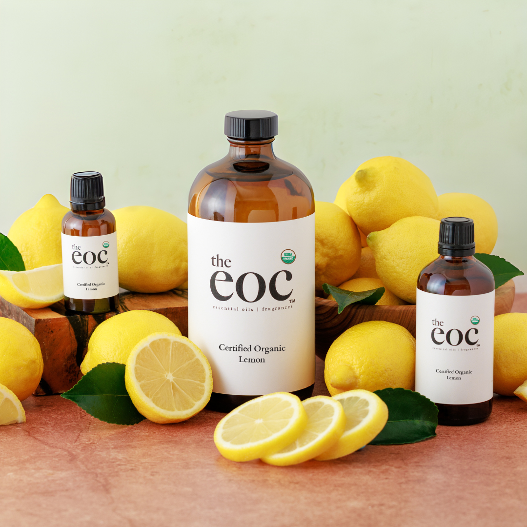 Certified Organic Lemon Essential Oil