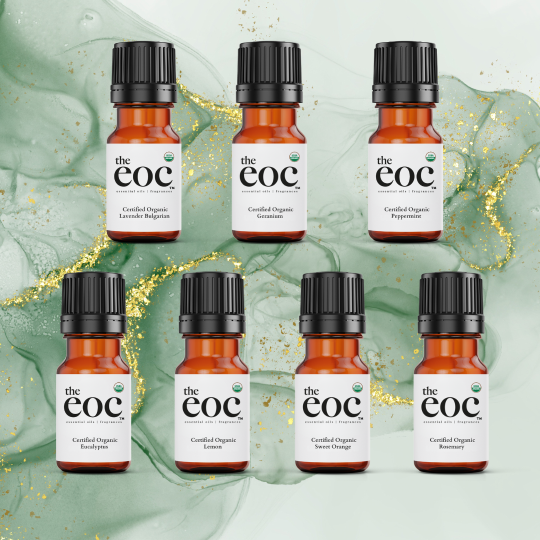Certified Organic Memory Essential Oil Set - 10ml